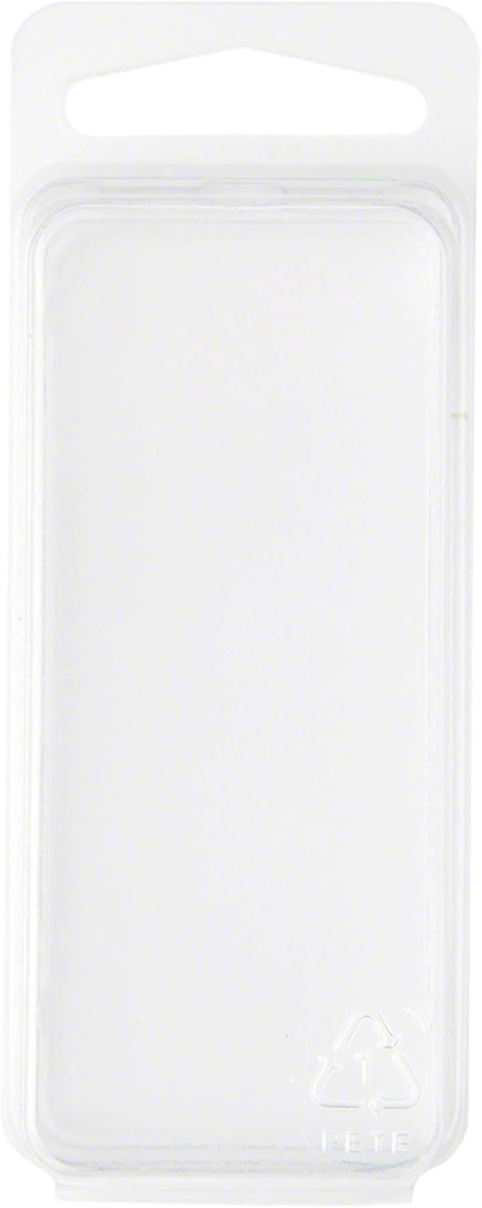 Collecting Warehouse Clear Plastic Clamshell Package / Storage Container, 3.06" H x 1.25" W x 1" D, Pack of 10