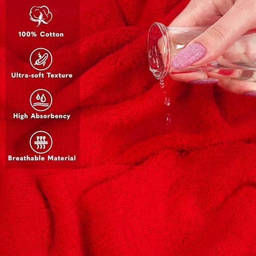 American Soft Linen 100% Cotton Luxury Turkish Towels, 40x80 XL Bath Sheet