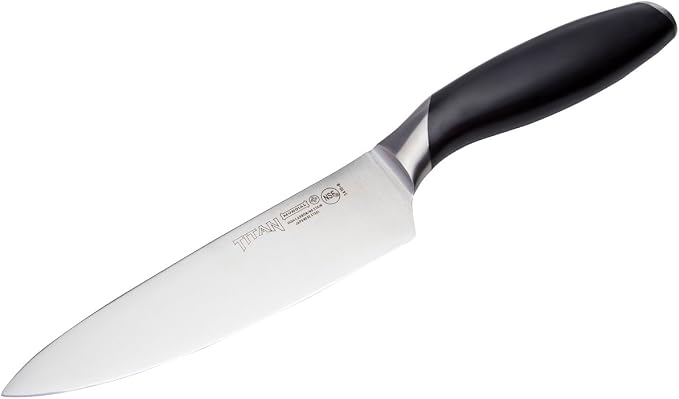 Mundial Titan 3410-6 6" Chef's Knife, Black
