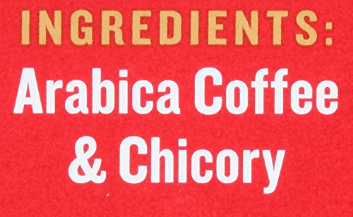 French Market Coffee & Chicory Dark Roast Ground Coffee,12oz Can,(Pack of 2)