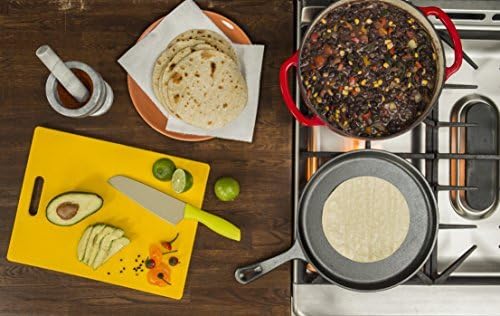 Lodge Round Seasoned Cast Iron Griddle - Round-Shaped, Pre-Seasoned Iron Griddle Pan - Non-Toxic, PFAS-Free Cookware - Compatible with Stovetop, Oven, Grill, or Campfire - 10.5 Inches (Pack of 5)