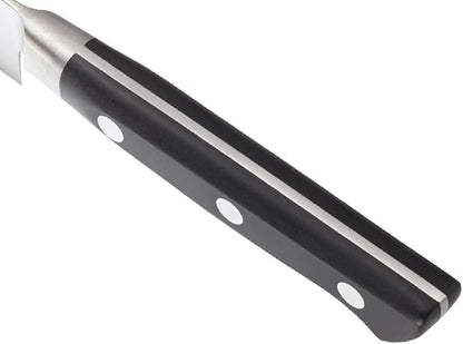 Mercer Culinary MX3 Premium San Mai VG-10 Steel Core Blade Petty Knife, 150mm 6 Inch,Black