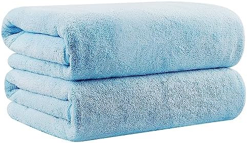 Orighty Bath Towels, Soft Feel Bath Towel, 2 Pack (27'' x 54'')