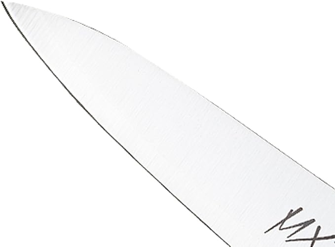 Mercer Culinary MX3 Premium San Mai VG-10 Steel Core Blade Petty Knife, 120mm 5 Inch,Black
