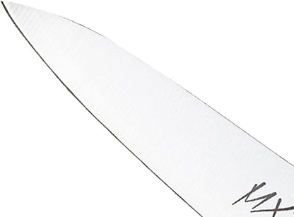 Mercer Culinary MX3 Premium San Mai VG-10 Steel Core Blade Petty Knife, 120mm 5 Inch,Black