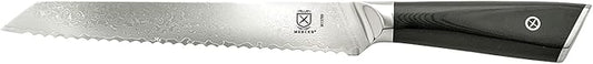 Mercer Culinary M13789 Premium Grade Super Steel, 8-Inch Serrated Bread Knife, G10 Handle