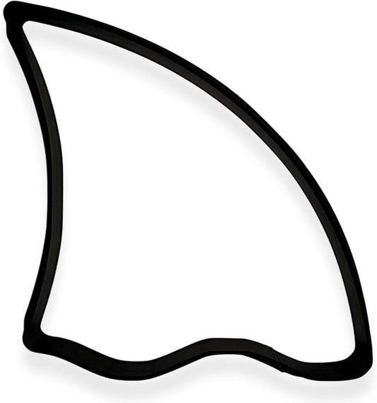 Shark Fin Cookie Cutter with Easy Push Design