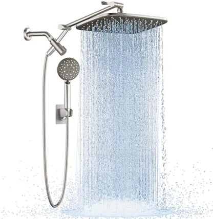 Veken Starlight 11.8" High Pressure Shower Head with Handheld, Easy Install