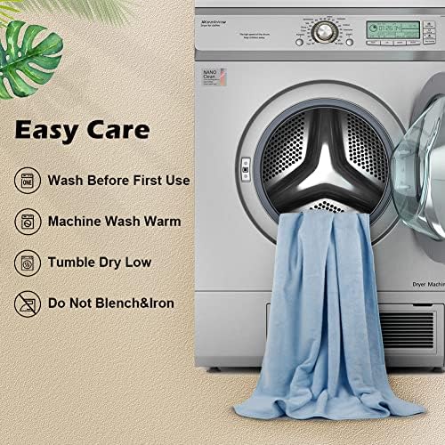 Orighty Bath Towels, Soft Feel Bath Towel, 4 Pack (27'' x 54'')