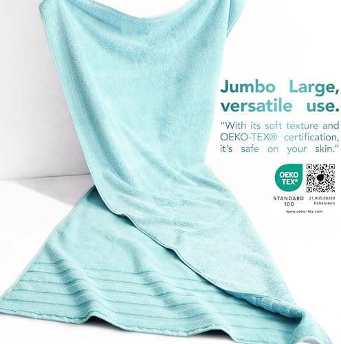 American Soft Linen 100% Cotton Luxury Turkish Towels, 2PC 35x70 Bath Sheet