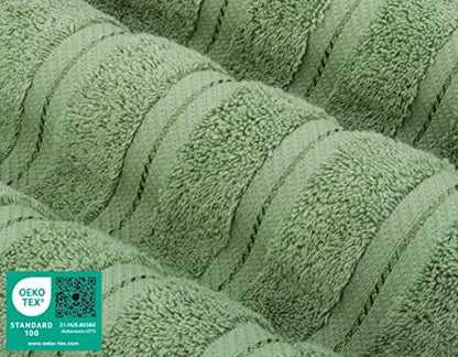 American Soft Linen 100% Cotton Luxury Turkish Towels, 4 PC Bath Towel Set