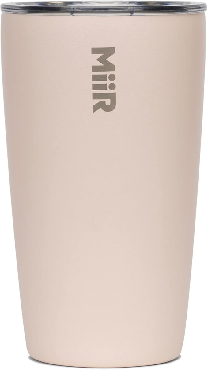 MiiR Tumbler, 12oz | Insulated Stainless Steel with Press Fit Slide Lid – Splash Proof Design, Holds Hot & Cold Beverages, Cup Holder Compatible