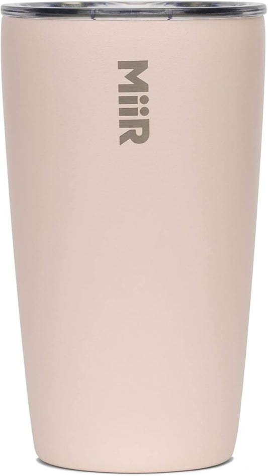 MiiR Tumbler, 12oz | Insulated Stainless Steel with Press Fit Slide Lid – Splash Proof Design, Holds Hot & Cold Beverages, Cup Holder Compatible