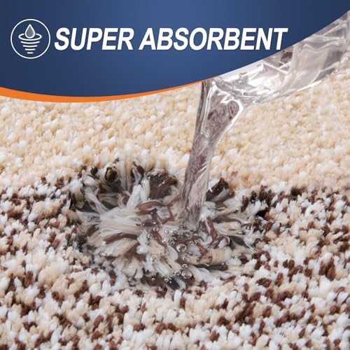 OLANLY Bathroom Runner Rug 40x20, Extra Soft Absorbent Microfiber Bath Rugs