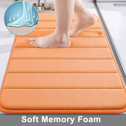 Buganda Memory Foam Bath Mat 35.4 x 24, Ultra Soft Absorbent Bathroom Rugs