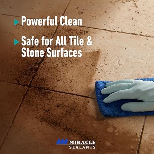 Miracle Sealants Heavy-Duty Non-Acidic Tile & Stone Cleaner, Quart