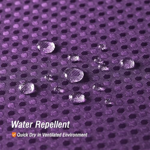 Gibelle Extra Long Purple Fabric Shower Curtain, 72 x 84