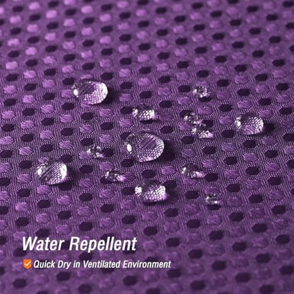 Gibelle Small Stall Purple Fabric Shower Curtain, 36 x 72