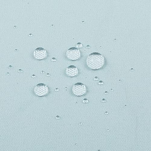 ALYVIA SPRING Extra Long Waterproof Fabric Shower Curtain Liner Blue, 72x84