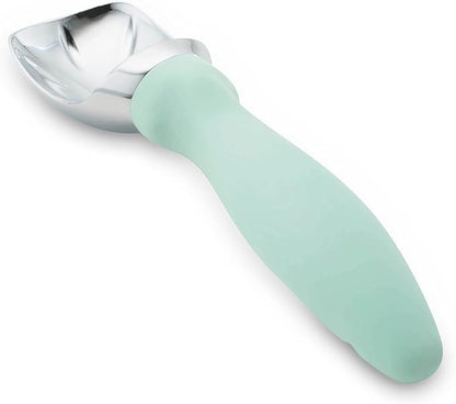 Spring Chef Heavy Duty Ice Cream Scoop with Comfortable Handle, Premium Ice Cream Scooper for Cookie Dough, Frozen Yogurt, Gelato, Sorbet, Melon - Dishwasher Safe Kitchen Tools - 2 Pack - Mint