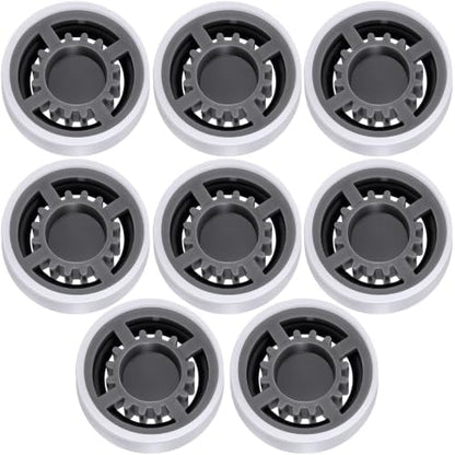 8Pcs Shower Flow Restrictor, Grey Water Flow Reducer Control Value