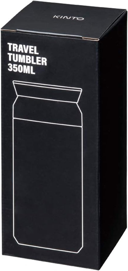 Kinto 20931 Travel Tumbler, 11.8 fl oz (350 ml), Stainless Steel, Vacuum Double Wall Construction, Heat and Cold Retention