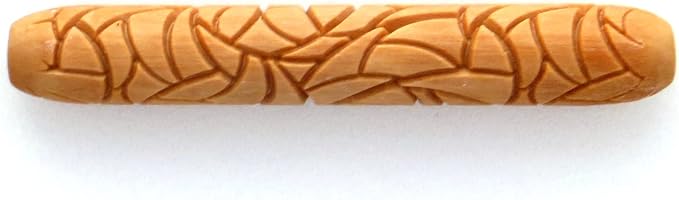 MKM Pottery Tools Wood Hand Rollers for Clay (HR-08 Frost)