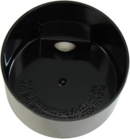 Pawvac 3 Ounce Vacuum Sealed Pet Food Storage Container; Black and White Paws