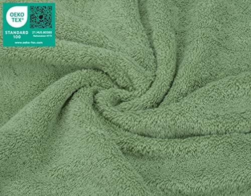 American Soft Linen 100% Cotton Luxury Turkish Towels, 4 PC Washcloth Set