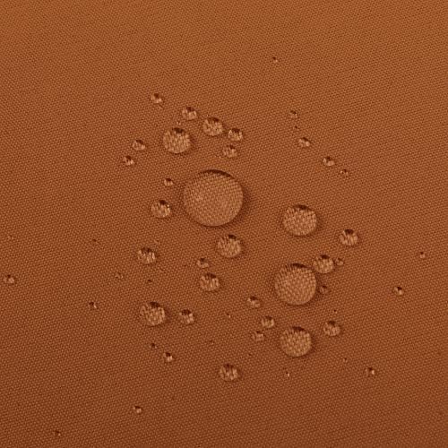 ALYVIA SPRING Waterproof Fabric Shower Curtain or Liner Cream/Orange, 72x72
