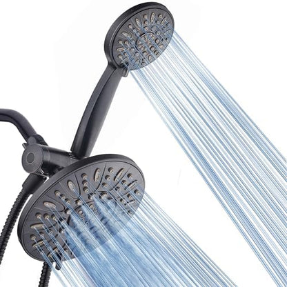 AquaDance 7" Premium High Pressure 3-way Rain & Handheld Shower Head Combo