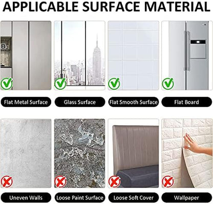 A2 Acrylic Mirror Sheet for Wall, 16.5 x 23.2 x 1Pcs