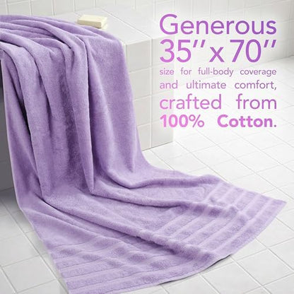 American Soft Linen 100% Cotton Luxury Turkish Towels, 35x70 XL Bath Sheet