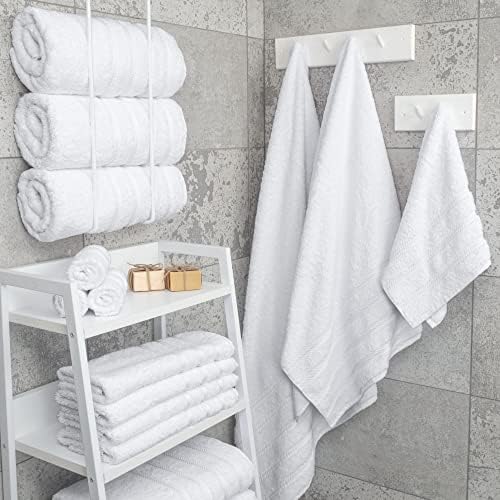 American Soft Linen 100% Cotton Luxury Turkish Towels, 4 PC Bath Towel Set