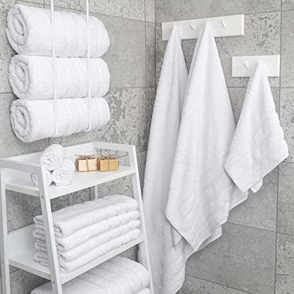 American Soft Linen 100% Cotton Luxury Turkish Towels, 4 PC Bath Towel Set