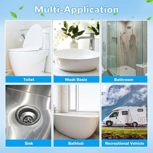 48 Count Flushable Toilet Bowl Cleaner Refills, Toilet Cleaner Refill Pads