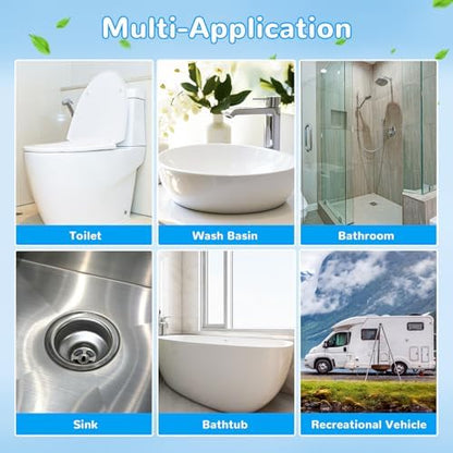 36 Count Flushable Toilet Bowl Cleaner Refills, Toilet Cleaner Refill Pads