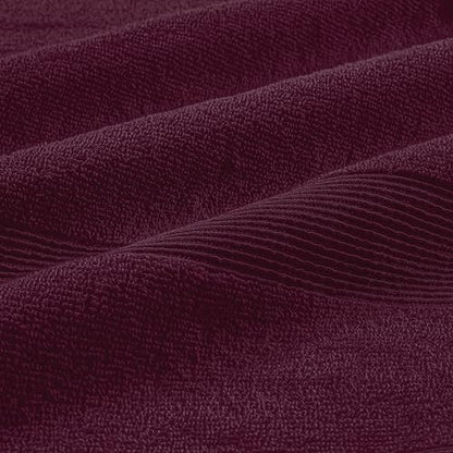 Belizzi Home Ultra Soft 6-Piece Hand Towel Set 16x28-100% Ringspun Cotton - Durable & Highly Absorbent Hand Towels - Ideal for use in Bathroom, Kitchen, Gym, Spa & General Cleaning - Burgundy