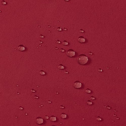 N&Y HOME Fabric Shower Curtain or Liner with Magnets, Red