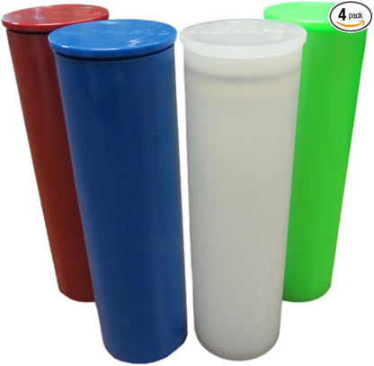 Large Capacity, Fully Smell Proof, Water Proof Containers - Blue Bundle of 4