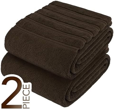 American Soft Linen 100% Cotton Luxury Turkish Towels, 2PC 35x70 Bath Sheet