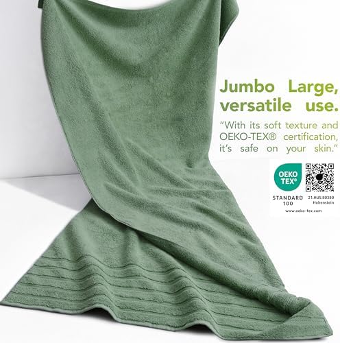 American Soft Linen 100% Cotton Luxury Turkish Towels, 35x70 XL Bath Sheet