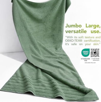 American Soft Linen 100% Cotton Luxury Turkish Towels, 35x70 XL Bath Sheet