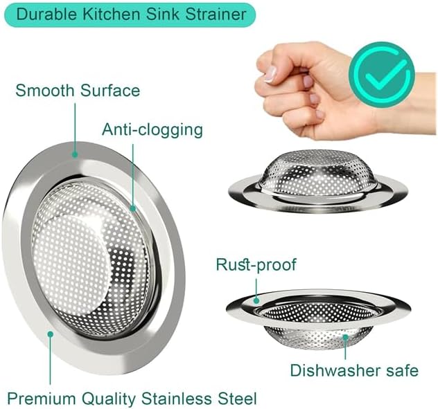 Gold Kitchen Sink Protector Grid, 14.6 x 11.2 Inch Stainless Steel Bottom Grid, Anti-Scratch & Easy Clean Dishwasher Safe Sink Tray for Single Basin