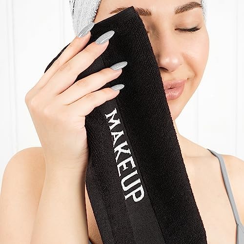 American Soft Linen 100% Cotton Luxury Turkish Towels, Makeup Remover Set