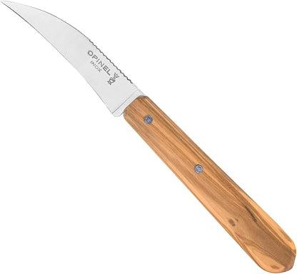 Opinel Essentials Kitchen Knife Box Set - Olive Wood