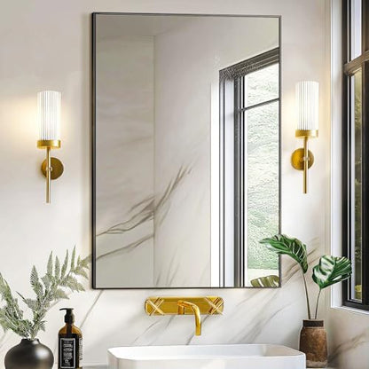 Bathroom Vanity Mirror for Wall, 24"x36" Bathroom Mirror for Over Sink