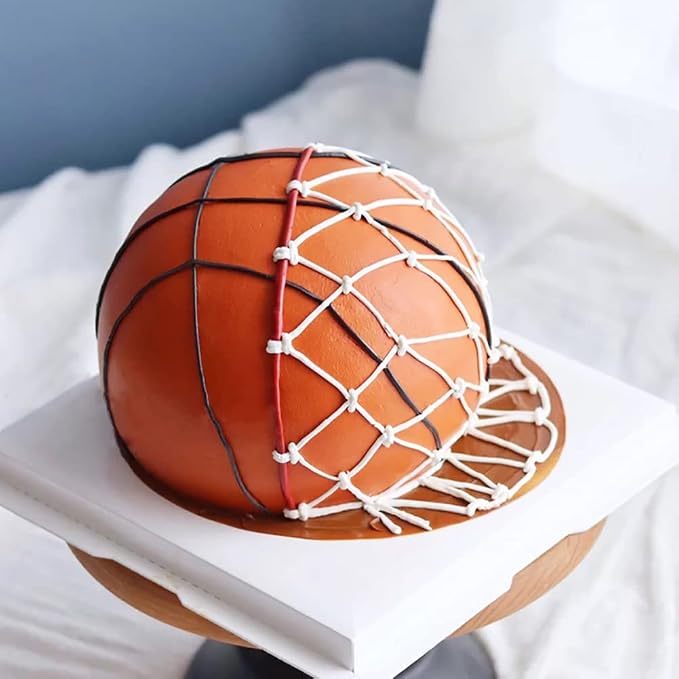 9 Inches Dome Cake Pan, Football Pan, Half Ball Cake Mold,Kids DIY 3D Soccer Birthday Cake Pan, Aluminum Alloy Cake Molds Nonstick Baking Tools
