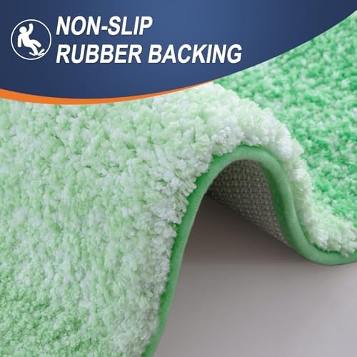 OLANLY Bathroom Runner Rug 59x24, Extra Soft Absorbent Microfiber Bath Rugs