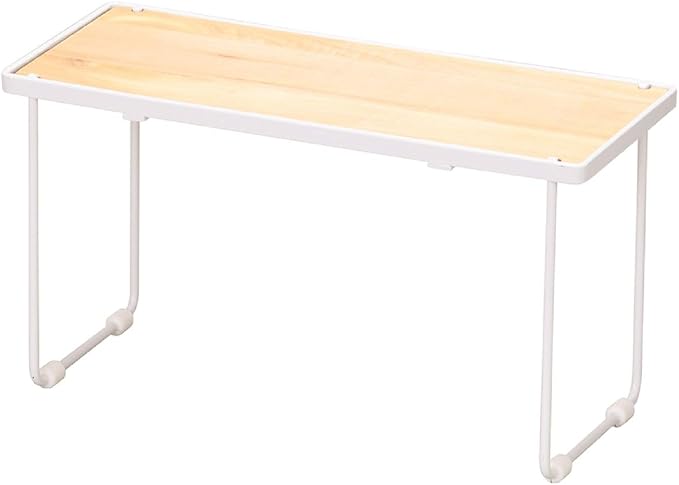 Pearl Metal HB-5085 Shelf, Slim, Natural, White